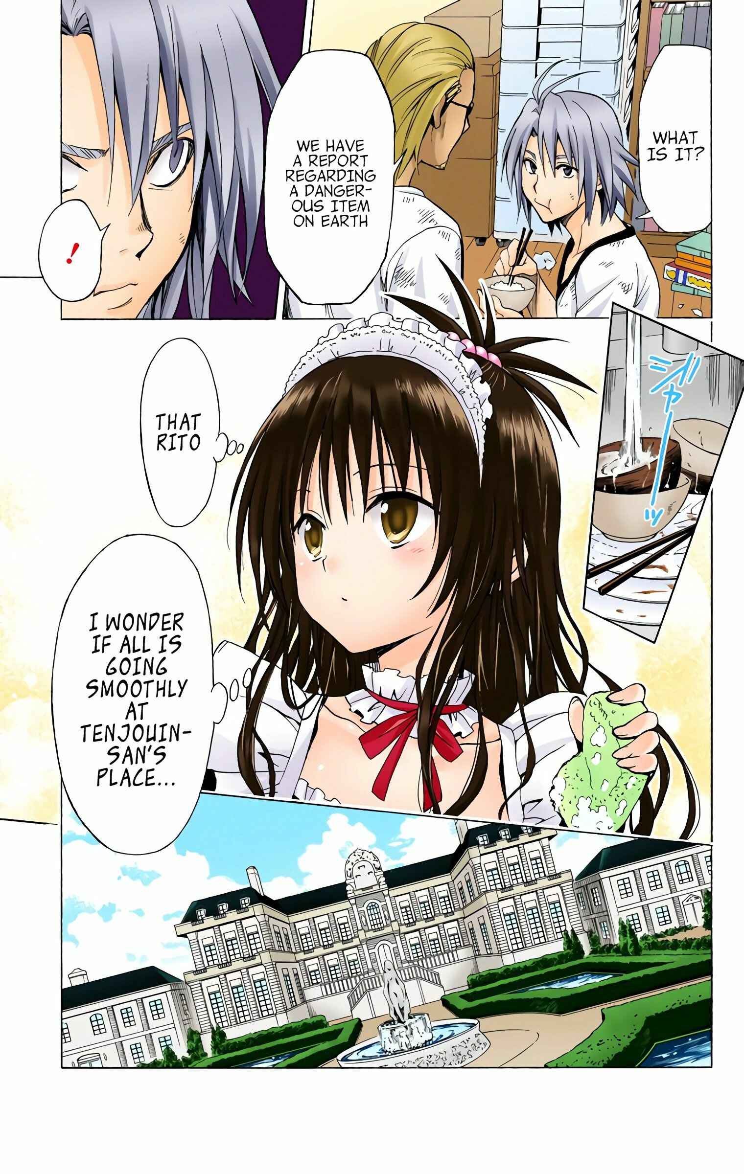 To Love Ru Darkness (Official Colored) Chapter 32 - Page 3