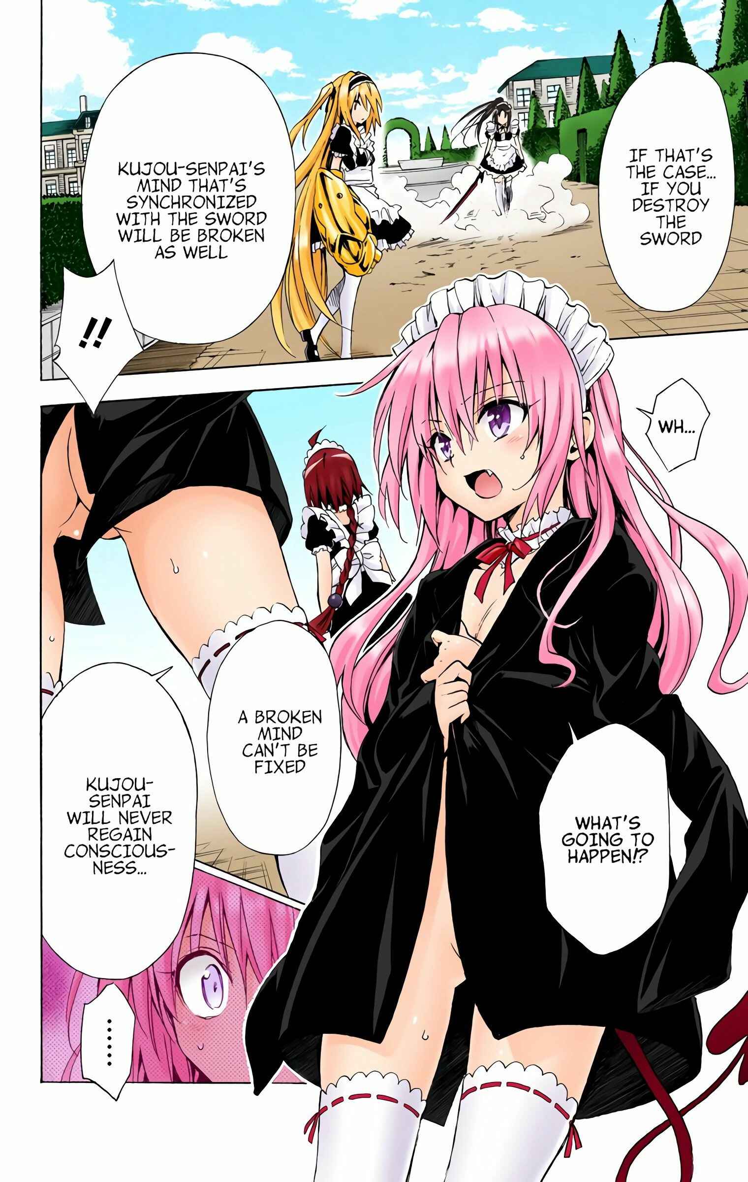 To Love Ru Darkness (Official Colored) Chapter 32 - Page 34