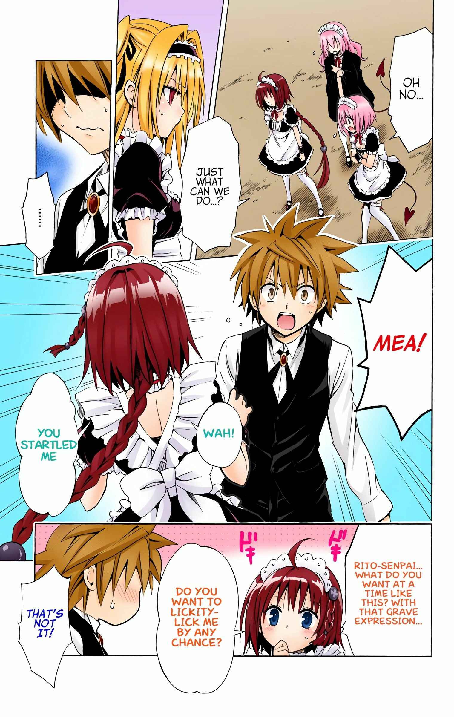 To Love Ru Darkness (Official Colored) Chapter 32 - Page 35