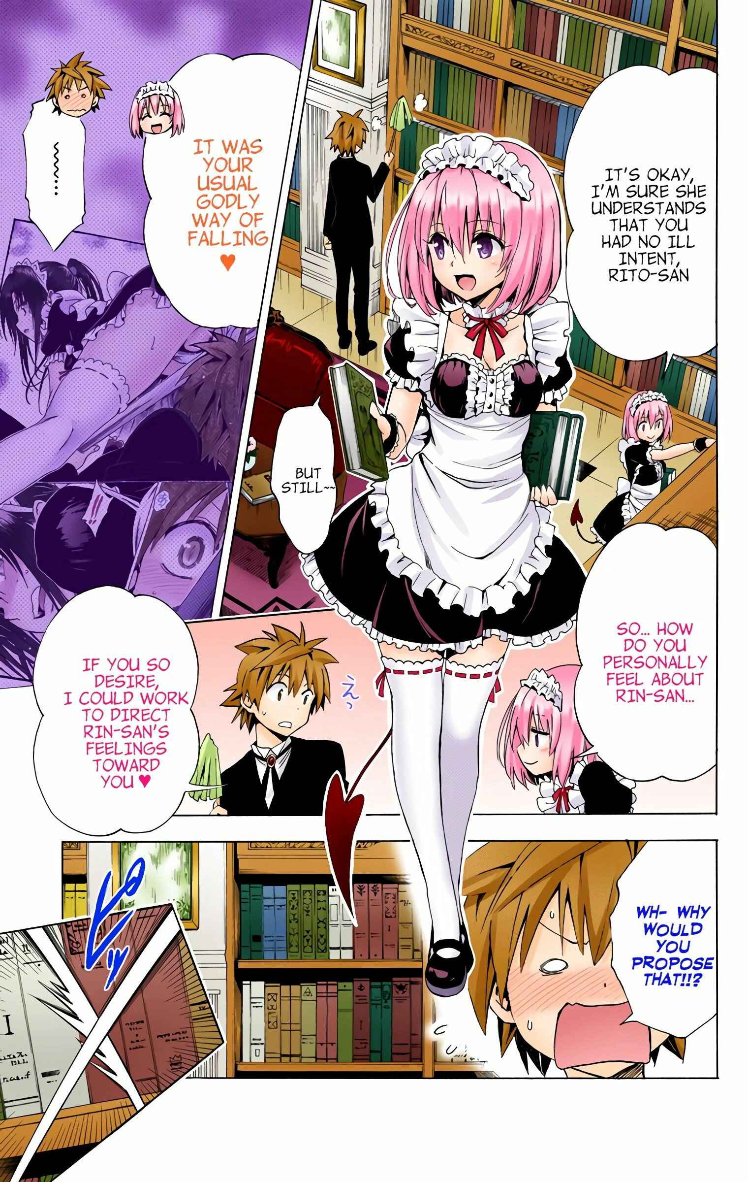 To Love Ru Darkness (Official Colored) Chapter 32 - Page 5