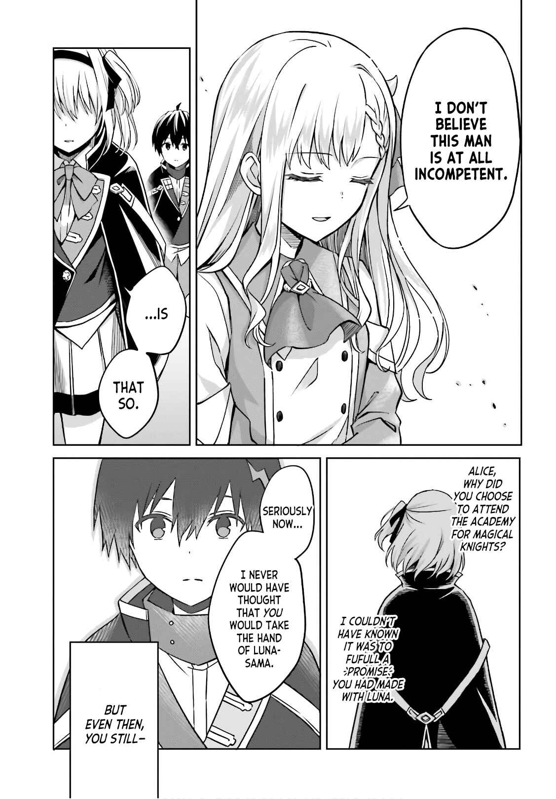 Shin no Jitsuryoku wa Girigiri made Kakushiteiyou to Omou Chapter 4 - Page 29