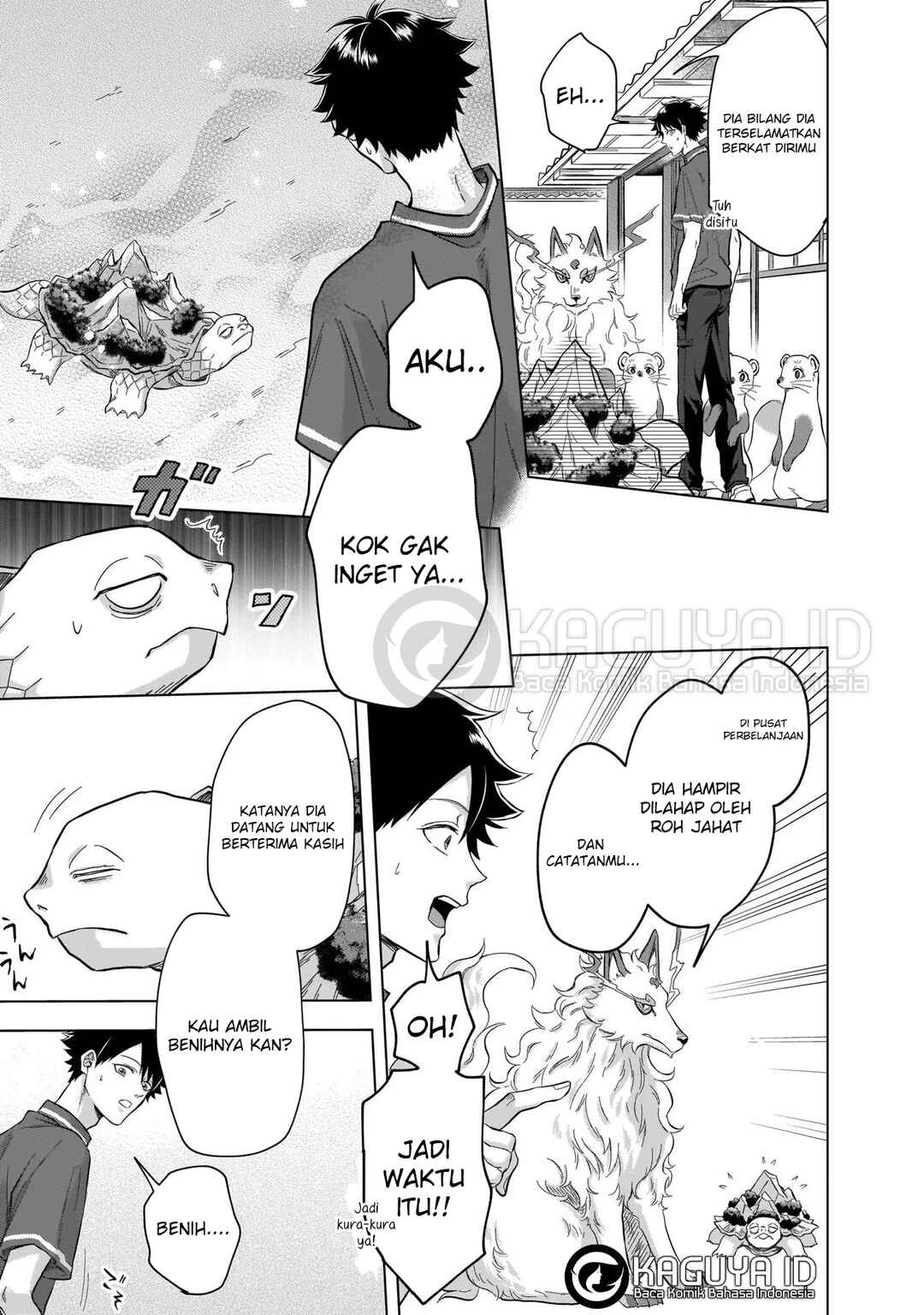 Kami no Niwatsuki Kusunoki-tei Chapter 5 - Page 10