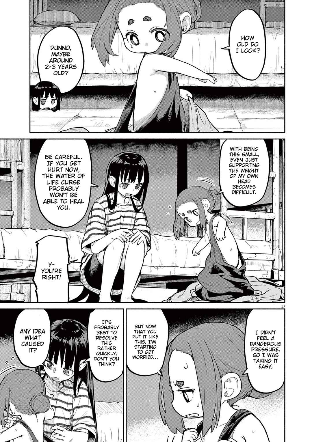 Kaii to Otome to Kamikakushi Chapter 73 - Page 17