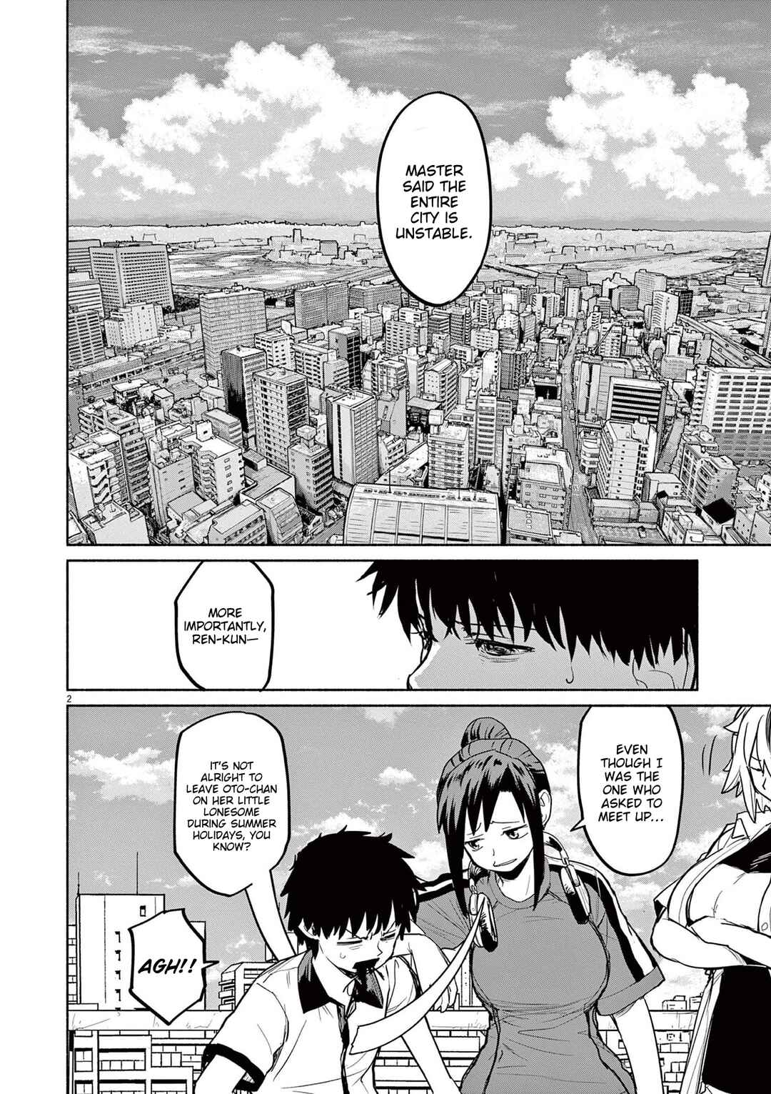 Kaii to Otome to Kamikakushi Chapter 73 - Page 2
