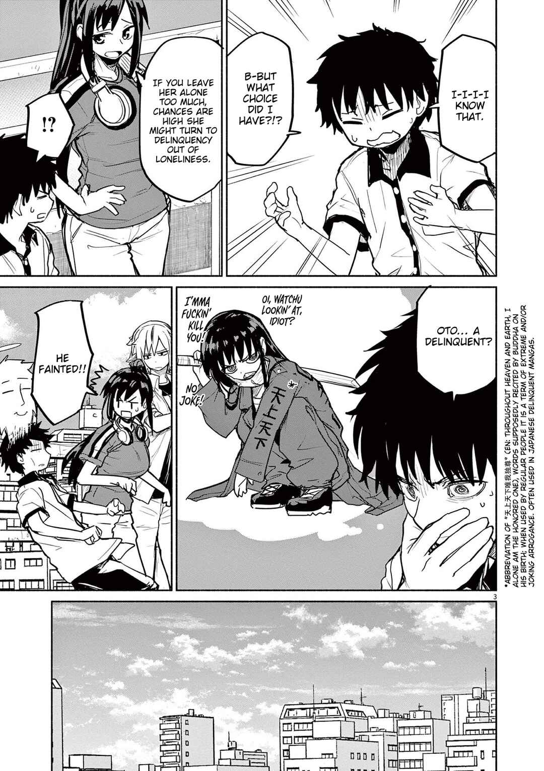 Kaii to Otome to Kamikakushi Chapter 73 - Page 3