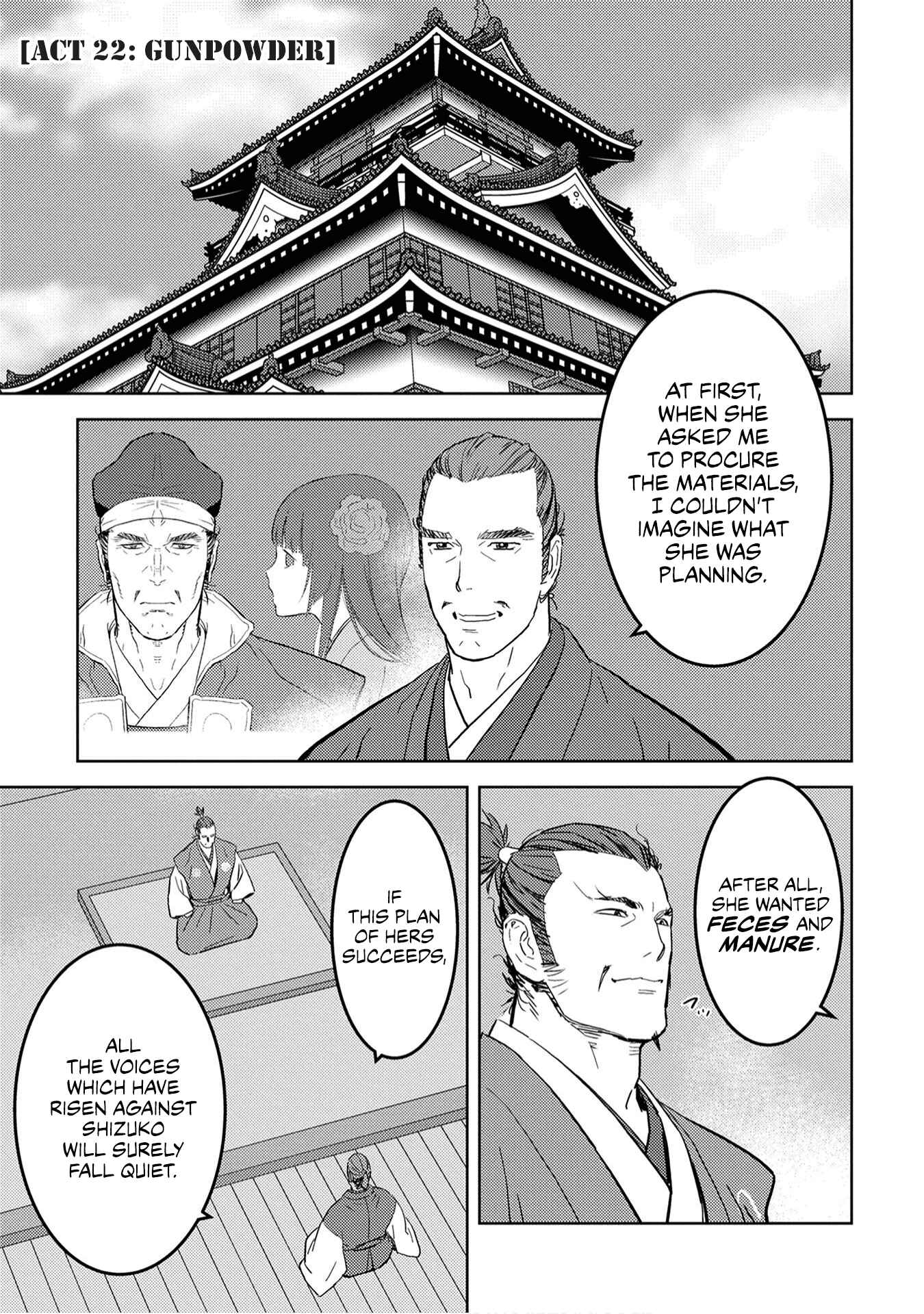 Sengoku Komachi Kuroutan Chapter 22 - Page 2