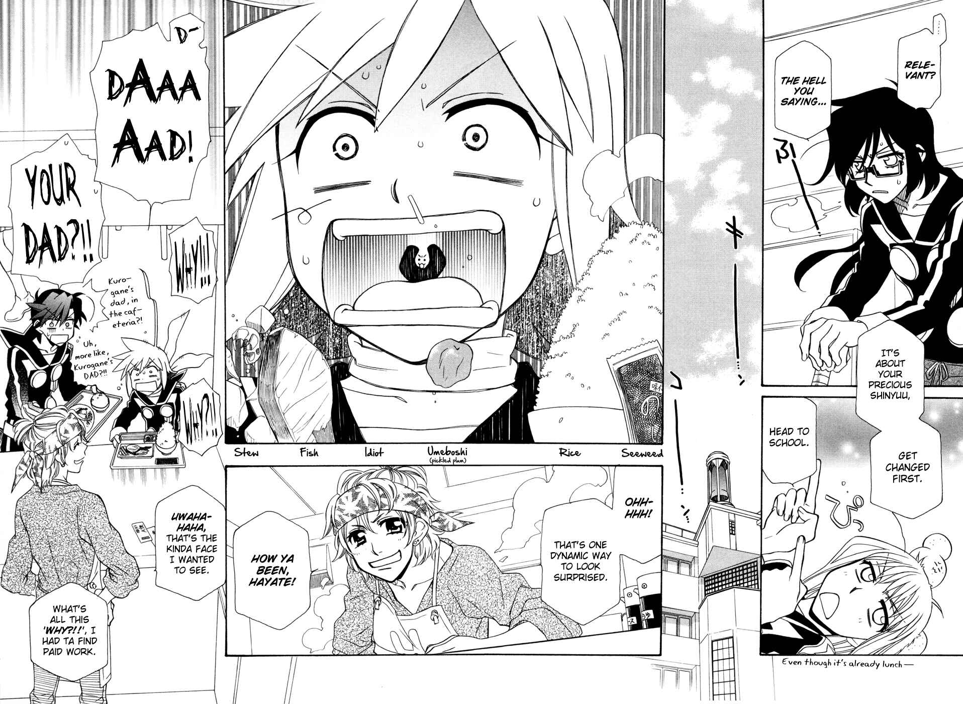 Hayate x Blade Chapter 59 - Page 8
