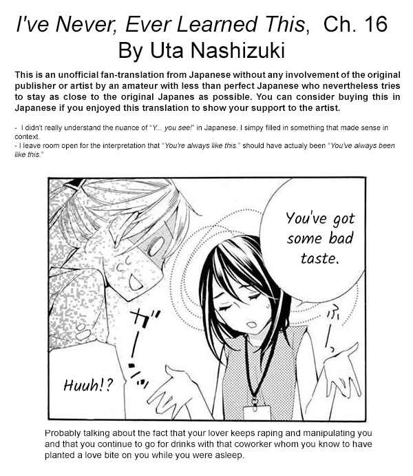 I've Never, Ever Learned This Chapter 16 - Page 34