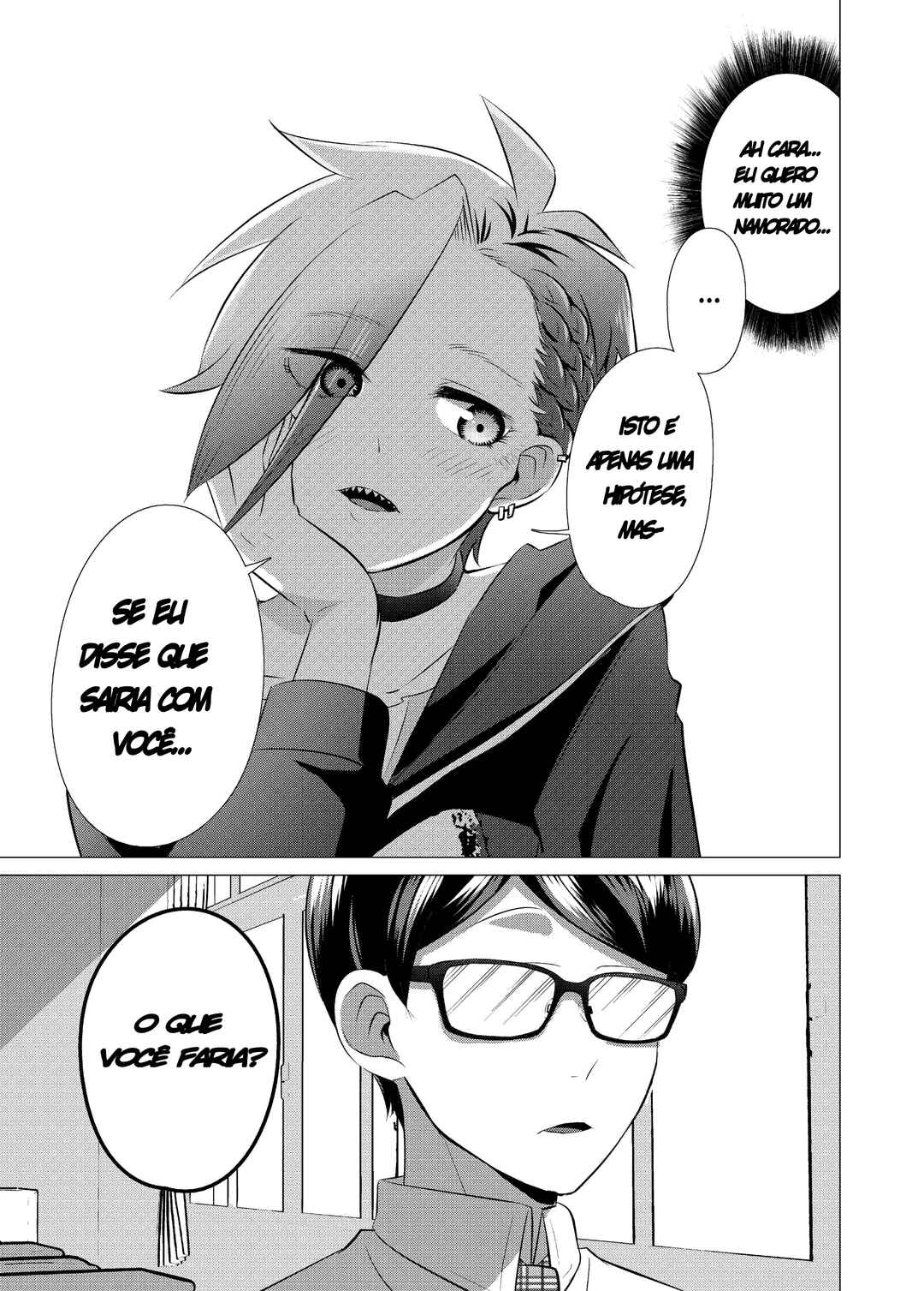 Yankee-chan ga Jimi Megane ni Koisuru Hanashi Chapter 2 - Page 3