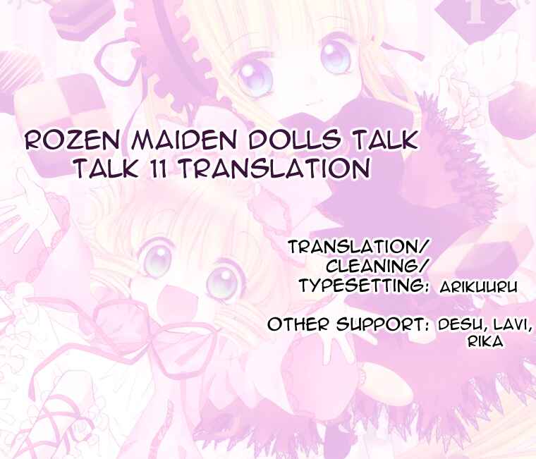 Rozen Maiden - Dolls Talk Chapter 11 - Page 9