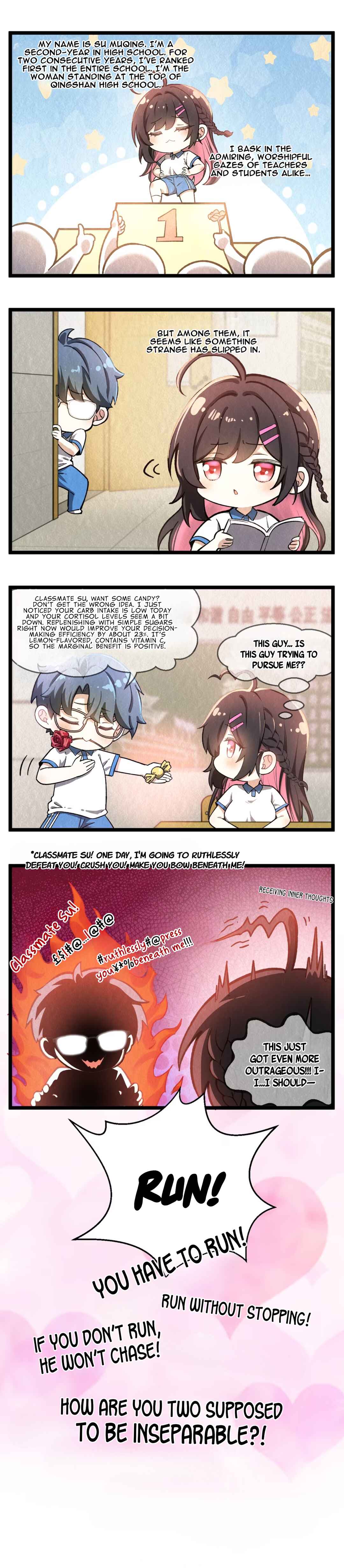 Jǐnguǎn Shì Xuébà Xìtǒng, dàn Xiǎosū Tóngxué de Hǎogǎndù Zài Wěnbù Tíshēng Chapter 0.5 - Page 1