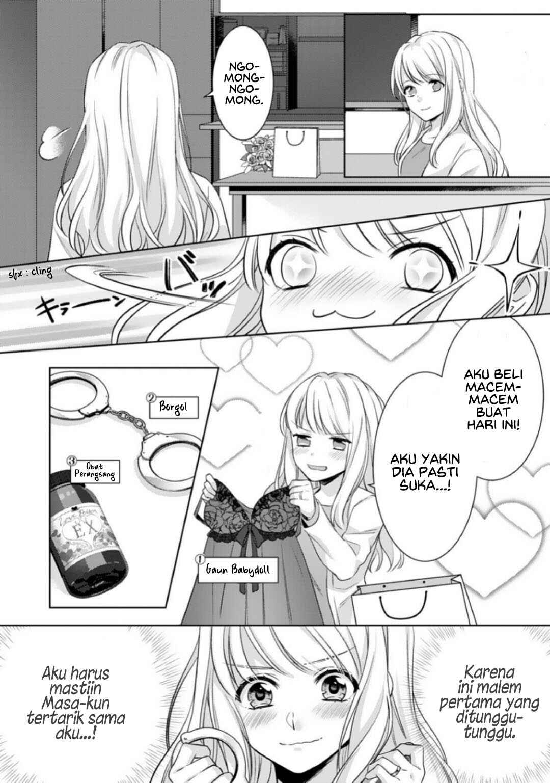 Kekkon made Ecchi wa Kinshi!?: Nengan no Shoya o Mukaeta Futari no Ohanashi. Chapter 1 - Page 14