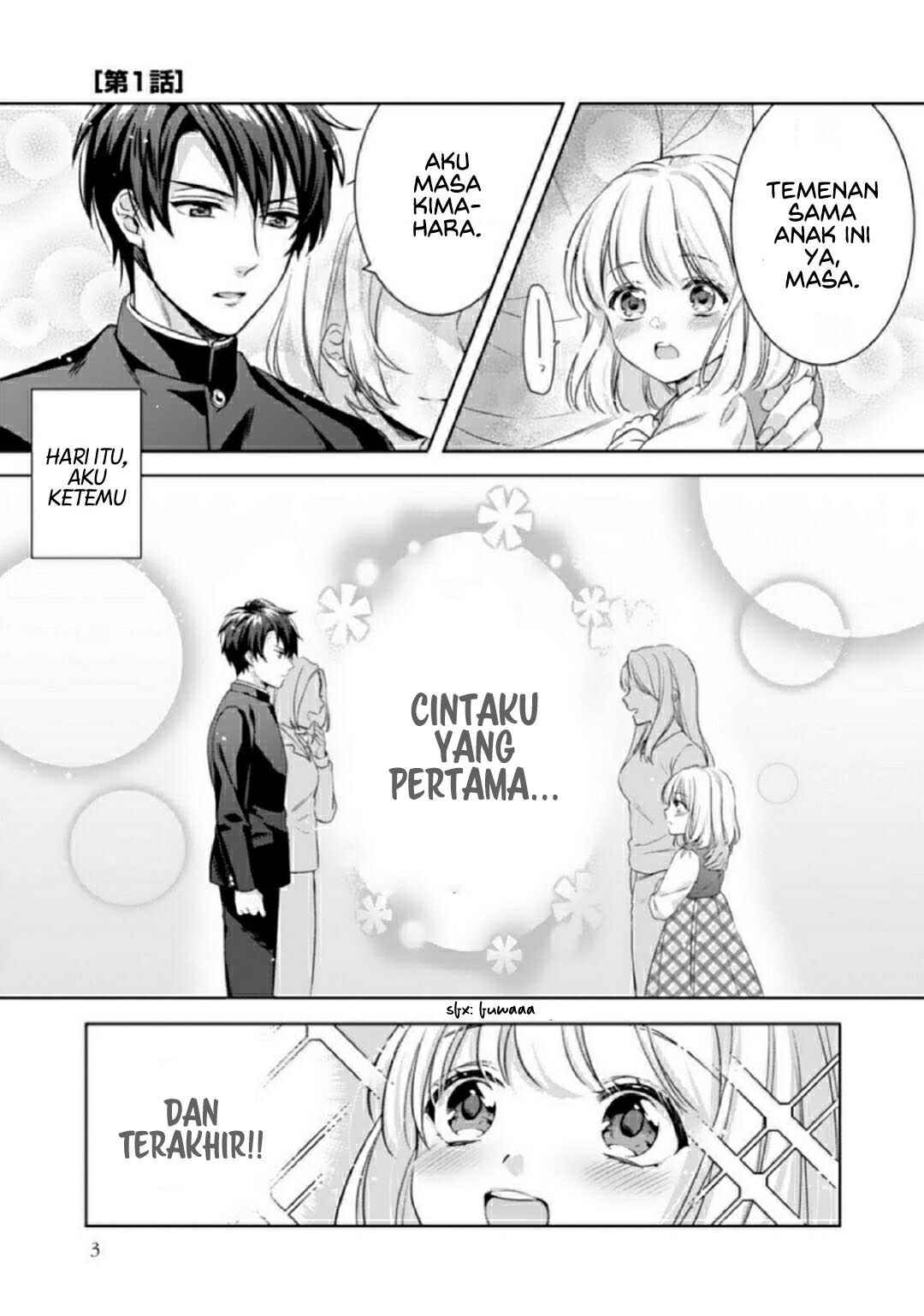 Kekkon made Ecchi wa Kinshi!?: Nengan no Shoya o Mukaeta Futari no Ohanashi. Chapter 1 - Page 5