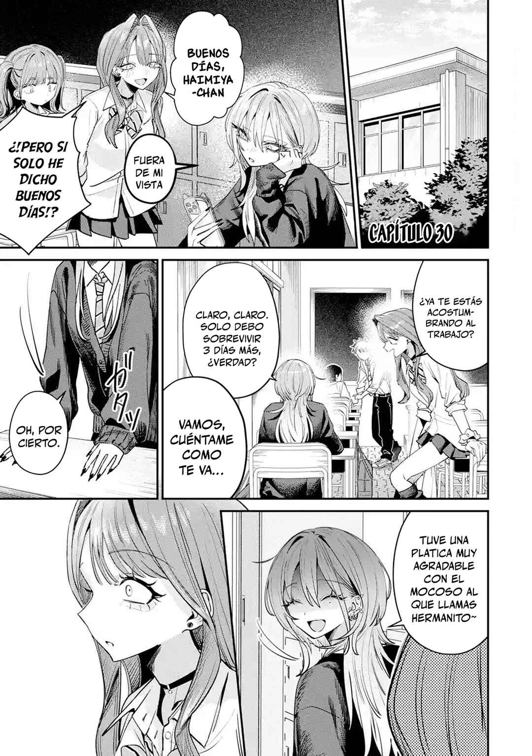 Haimiya-senpai wa Kowakute Kawaii Chapter 30 - Page 1