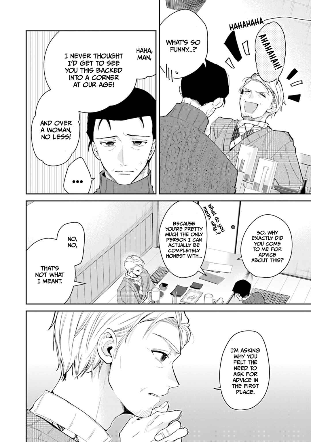 Misato-san wa Amasugi Joushi ni Chotto Kibishii Chapter 38 - Page 8