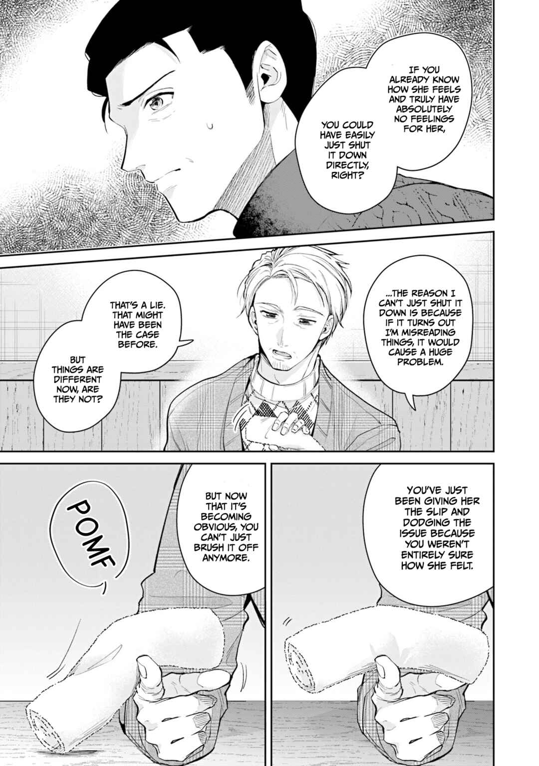 Misato-san wa Amasugi Joushi ni Chotto Kibishii Chapter 38 - Page 9