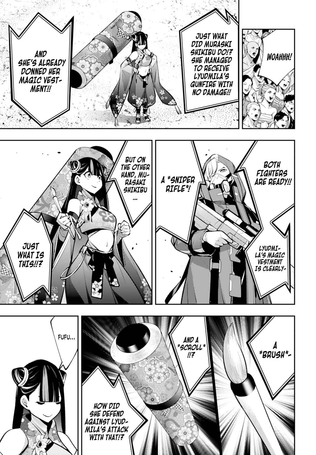 Majo Taisen - 32-nin no Isai no Majo wa Koroshiau Chapter 58 - Page 11