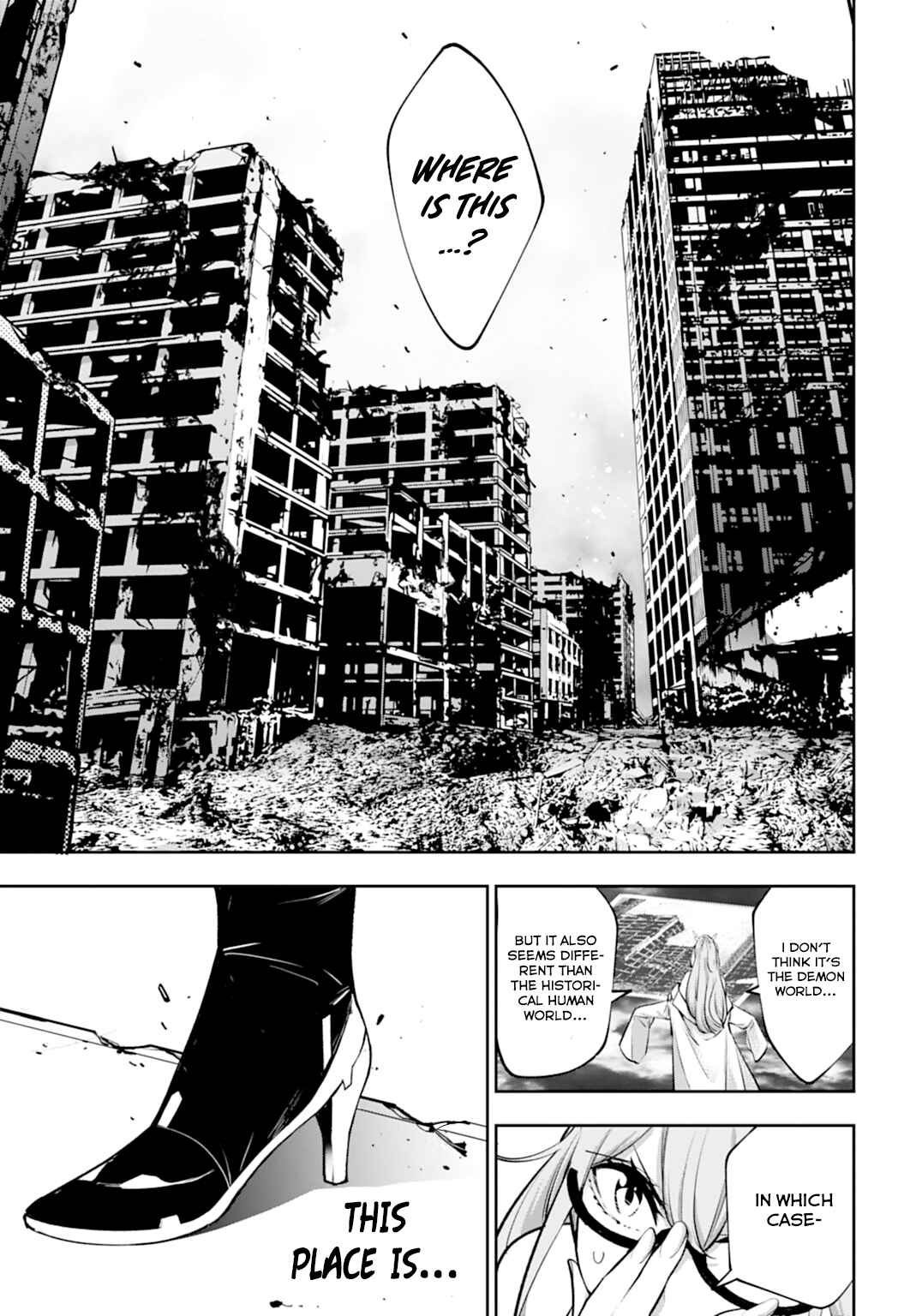 Majo Taisen - 32-nin no Isai no Majo wa Koroshiau Chapter 58 - Page 21