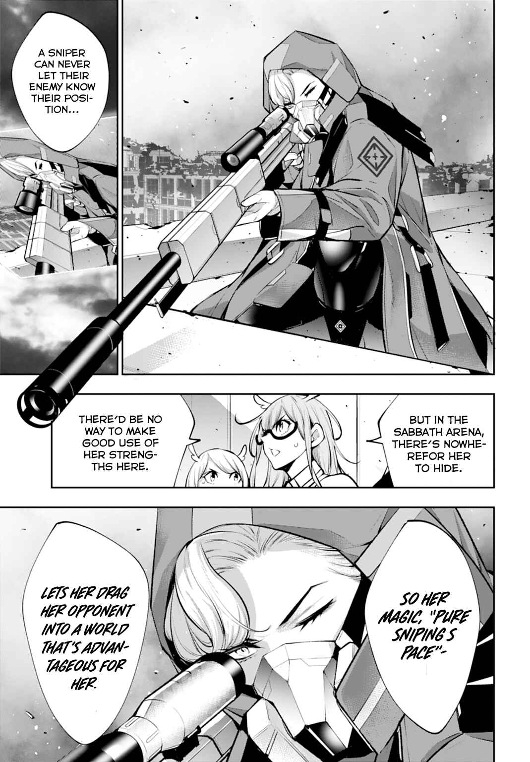 Majo Taisen - 32-nin no Isai no Majo wa Koroshiau Chapter 58 - Page 23
