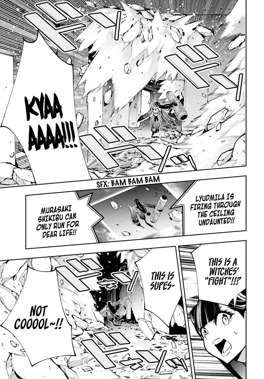 Majo Taisen - 32-nin no Isai no Majo wa Koroshiau Chapter 58 - Page 29