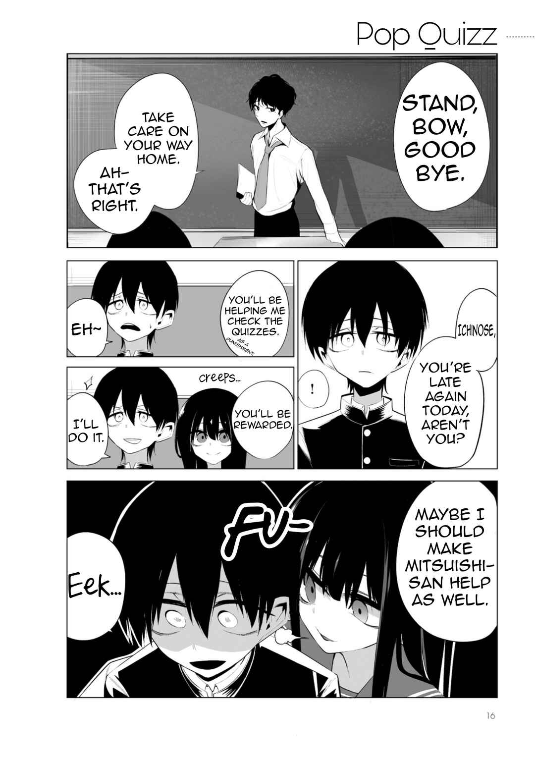 Kotoshi no Mitsuishi-san wa Dokoka Okashii Chapter 5 - Page 1