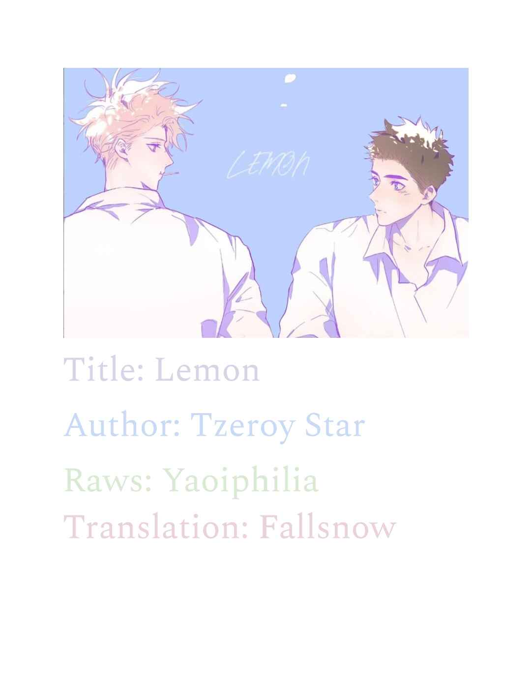 Lemon Chapter 6 - Page 1