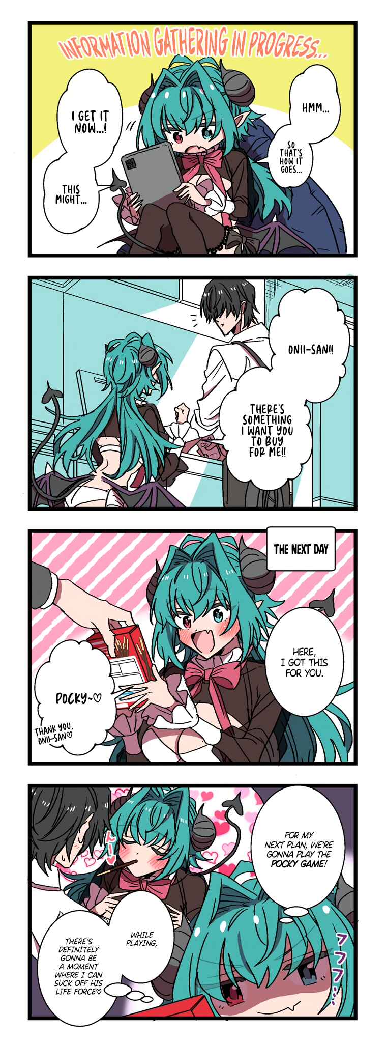 Succubus ga Yattekita Ohanashi Chapter 4 - Page 1