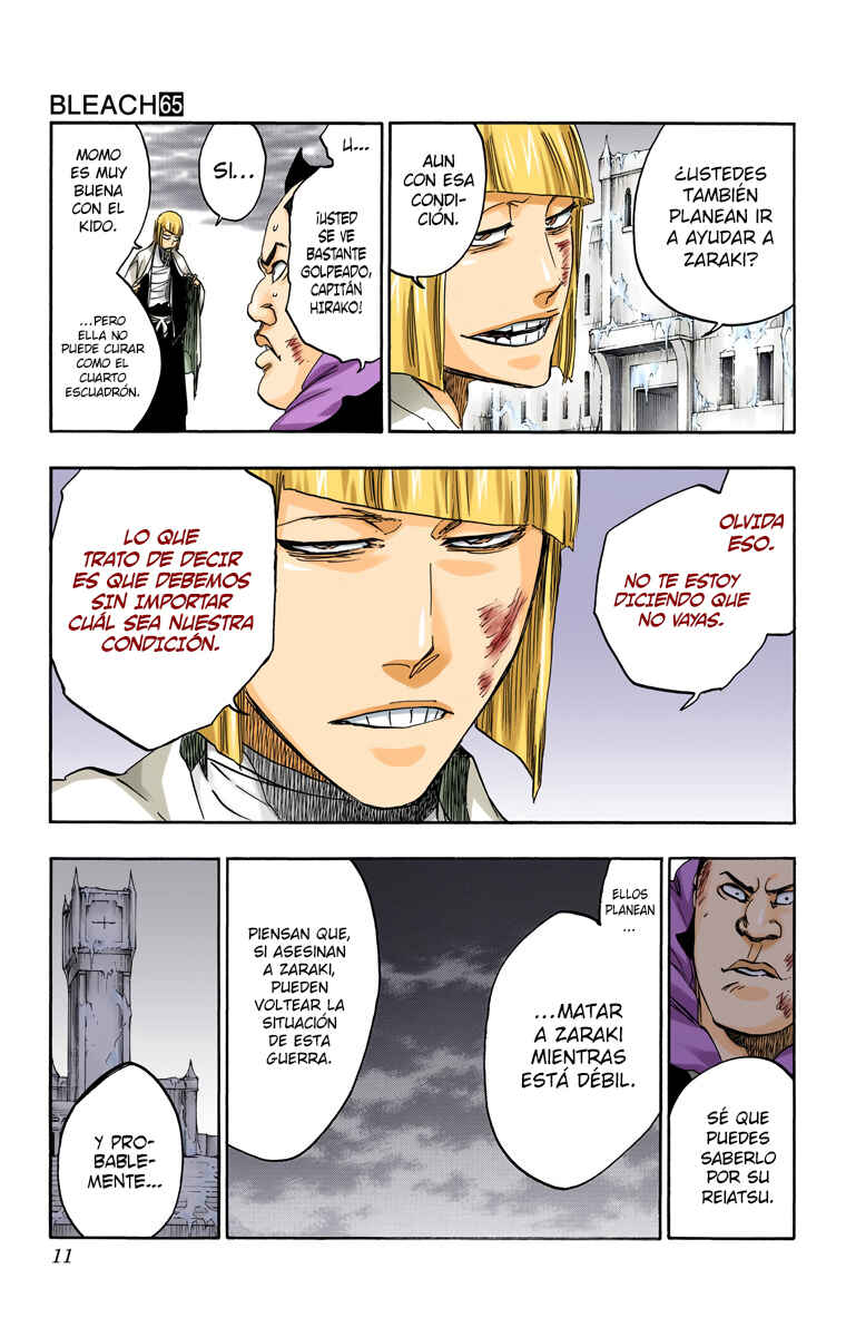 Bleach (Official Colored) Chapter 581 - Page 10