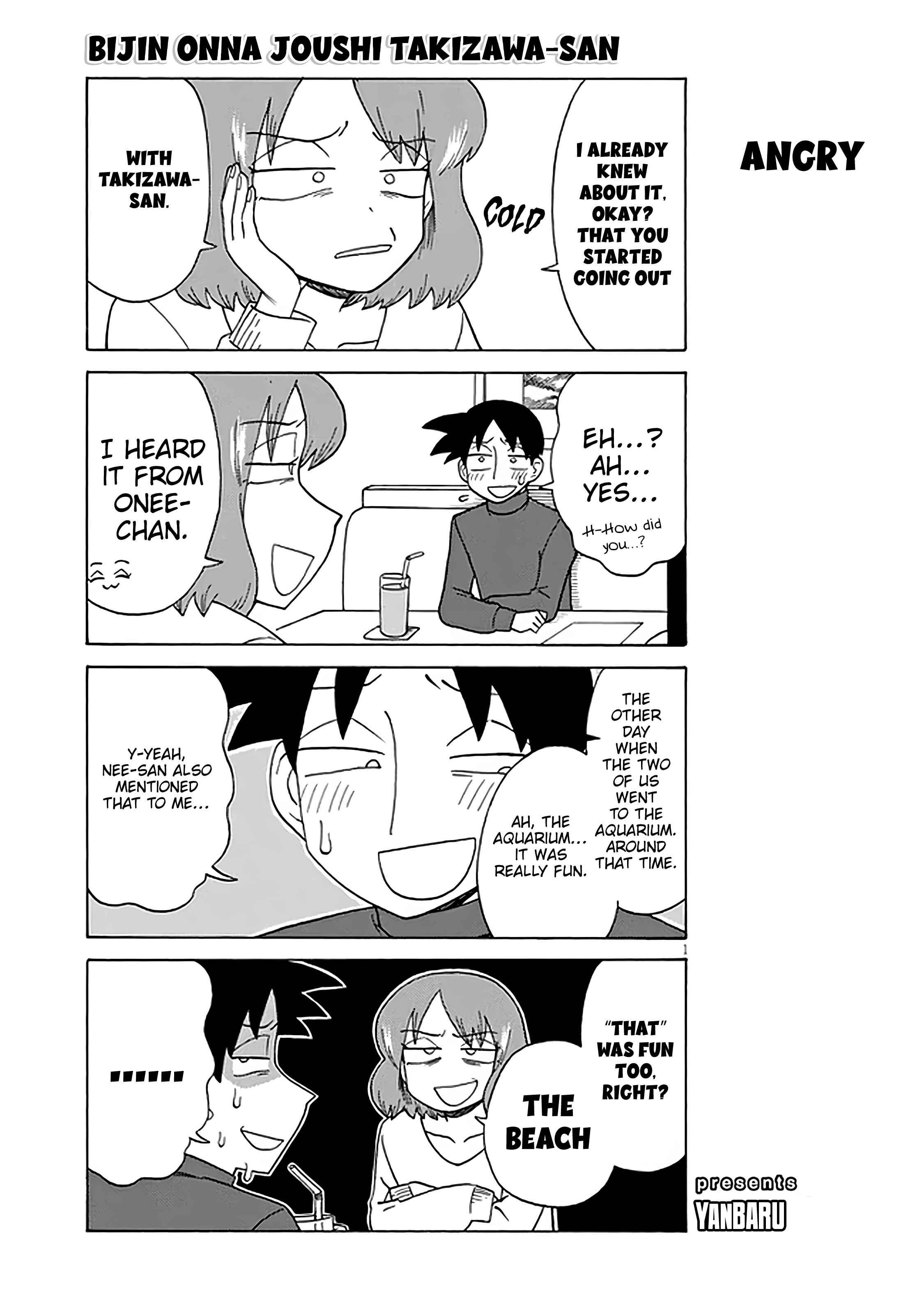 Bijin Onna Joushi Takizawa-san Chapter 123 - Page 1