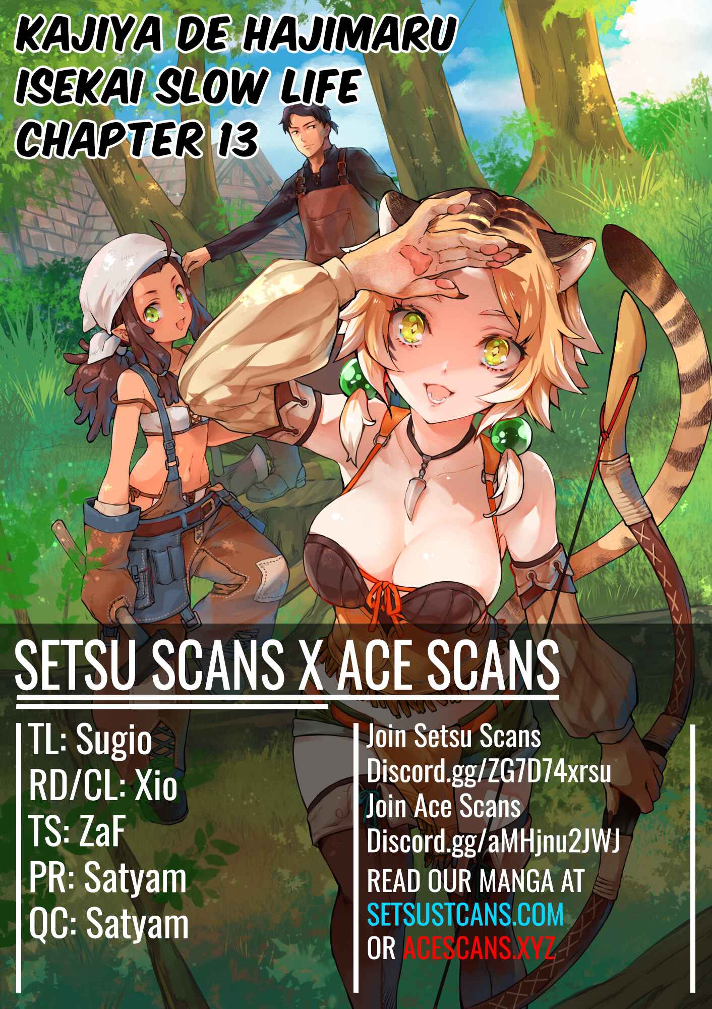 Kajiya de Hajimeru Isekai Slow Life Chapter 13 - Page 1