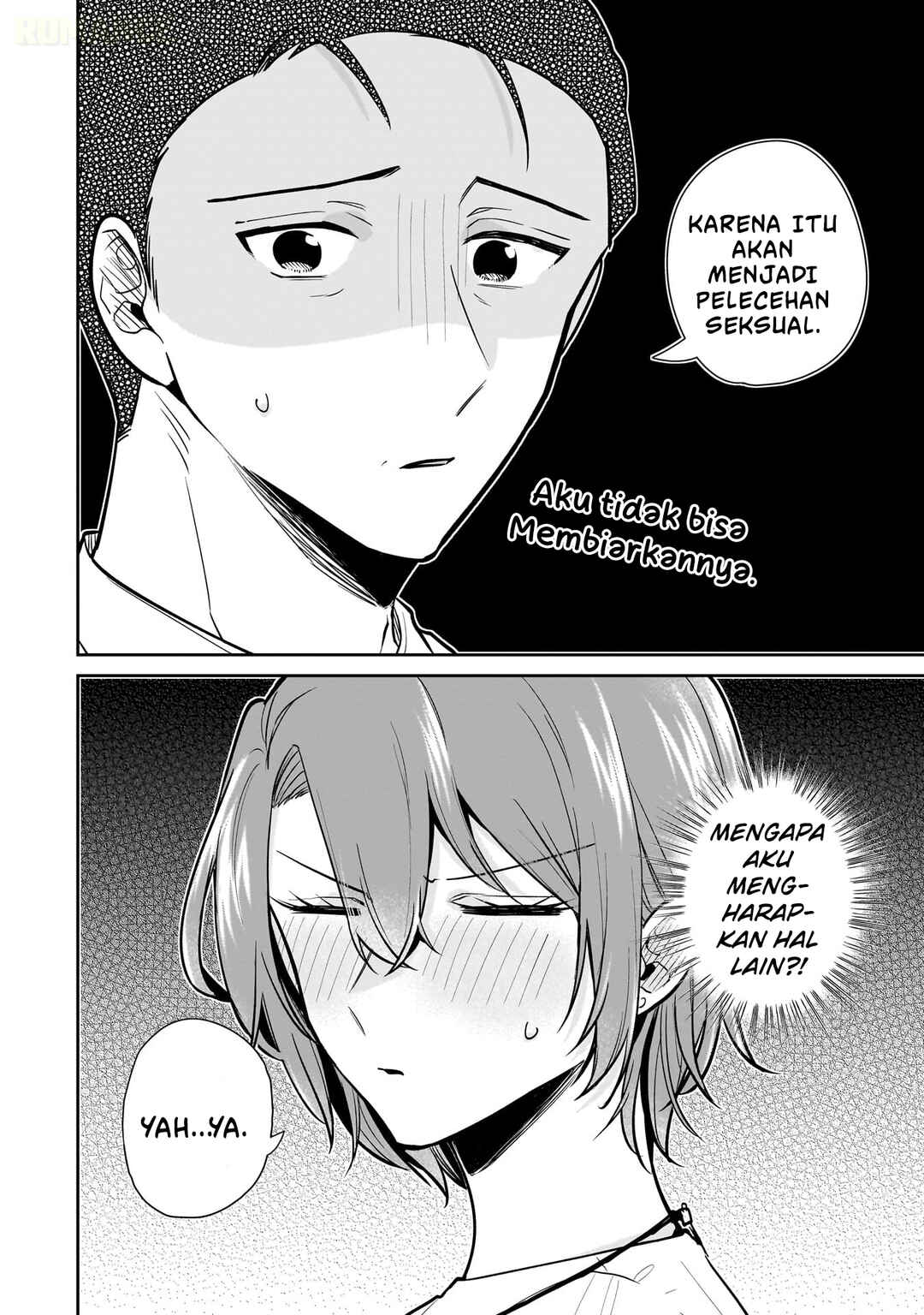 Misato-san wa Amasugi Joushi ni Chotto Kibishii Chapter 6 - Page 19