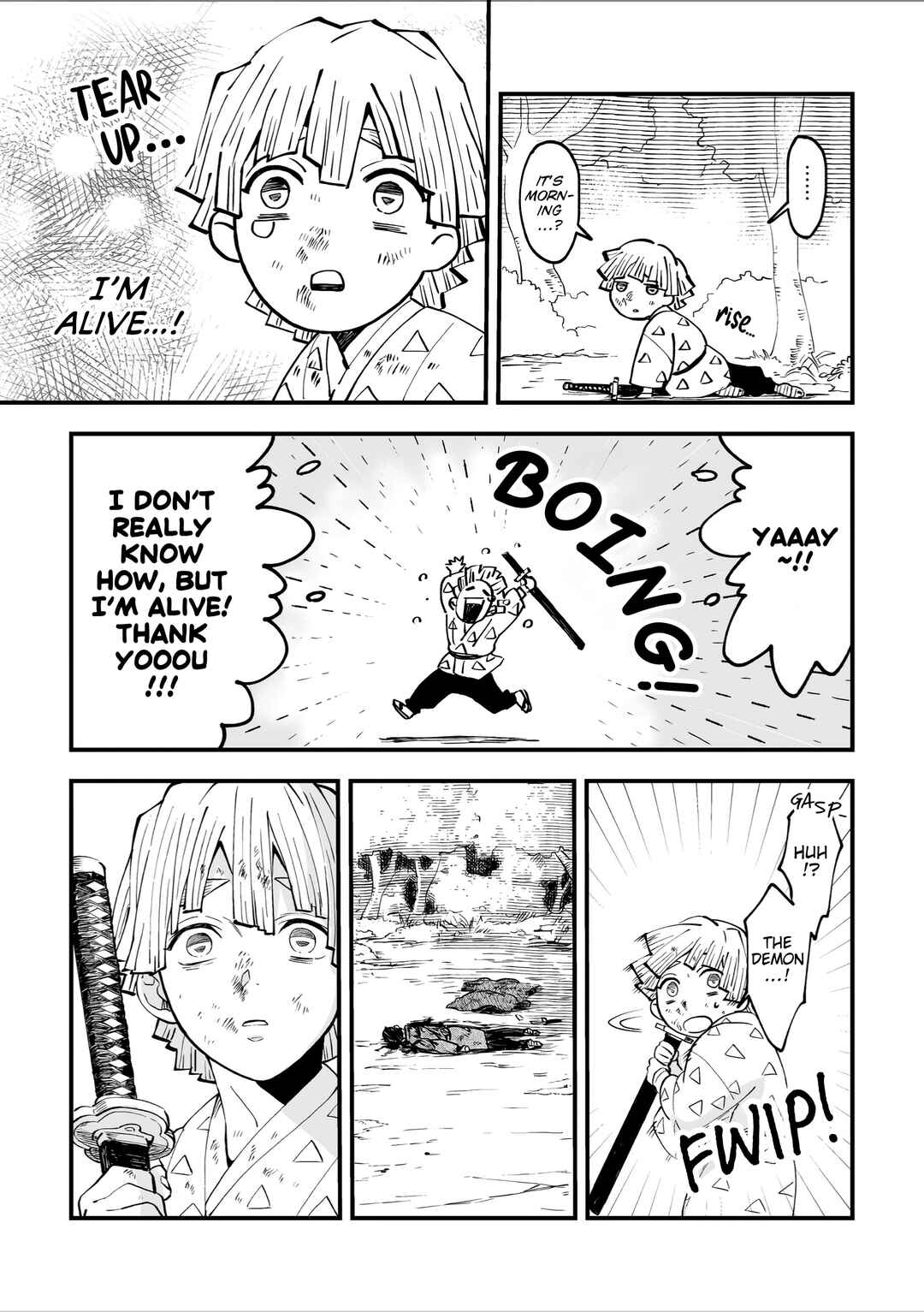 Demon Slayer - Zenitsu's Final Selection (Doujinshi) Chapter ? - Page 17
