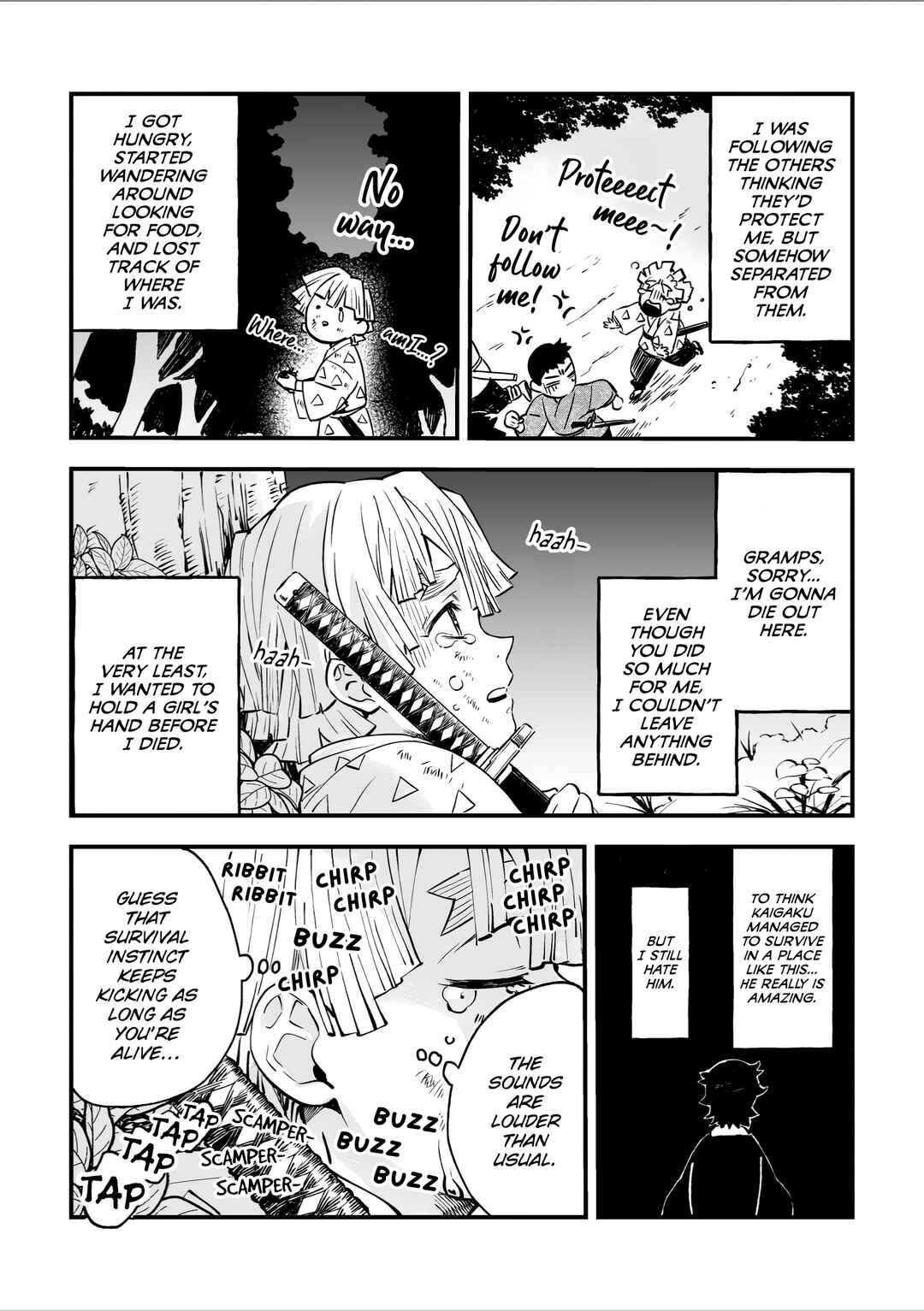Demon Slayer - Zenitsu's Final Selection (Doujinshi) Chapter ? - Page 4