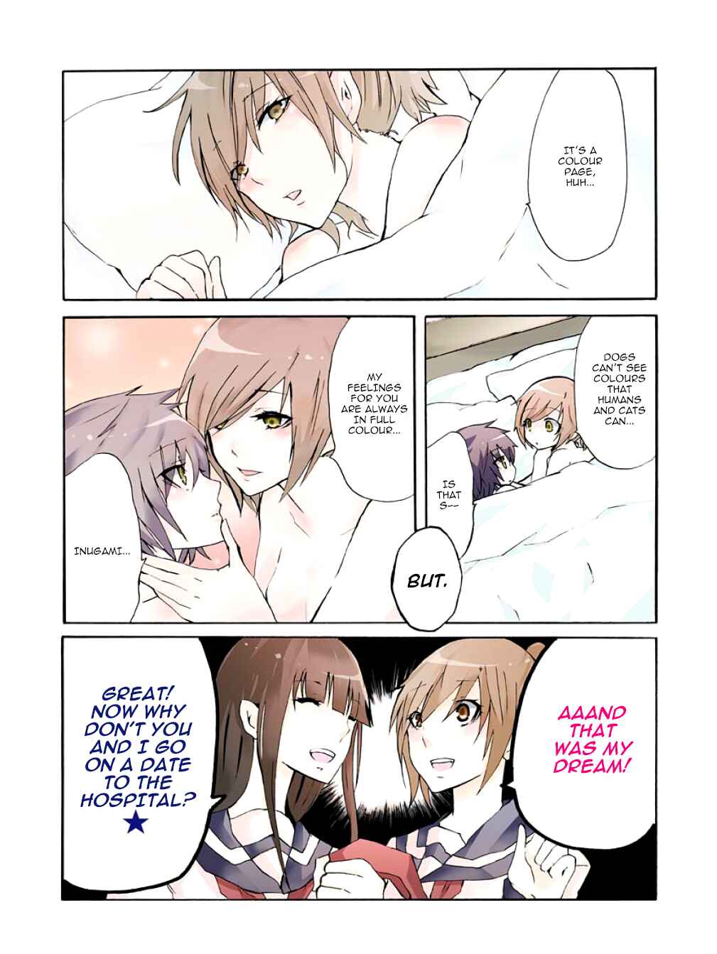 Inugami-san to Nekoyama-san Chapter 14 - Page 1