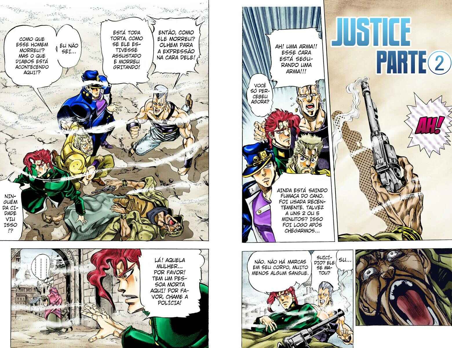 JoJo no Kimyou na Bouken: Part 3 - Stardust Crusaders Color-ban Chapter 42 - Page 1