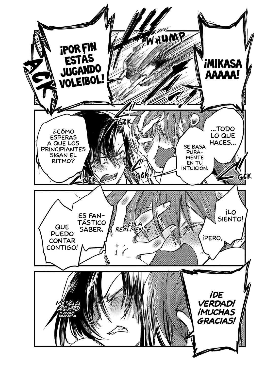 Hinata and Mikasa Chapter 5 - Page 10