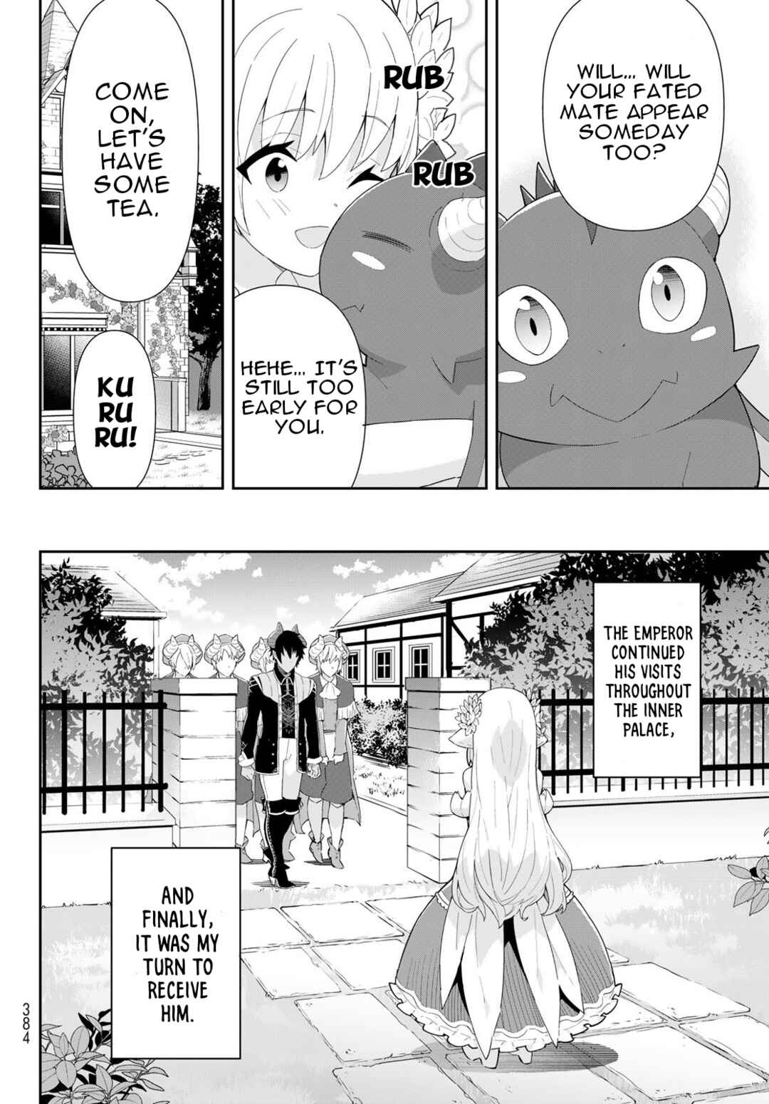 Reiketsu Ryuuou Heika no "Unmei no Tsugai" rashii Desu ga, Koukyuu ni Hikikomorou to Omoimasu Chapter 7.2 - Page 9