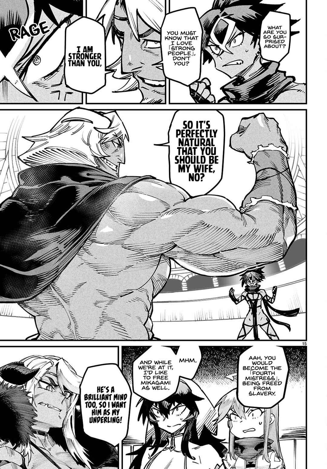Tensei Coliseum: Saijaku Skill de Saikyou no Onna-tachi o Koryaku Shite Dorei Harem Tsukurimasu Chapter 22 - Page 15