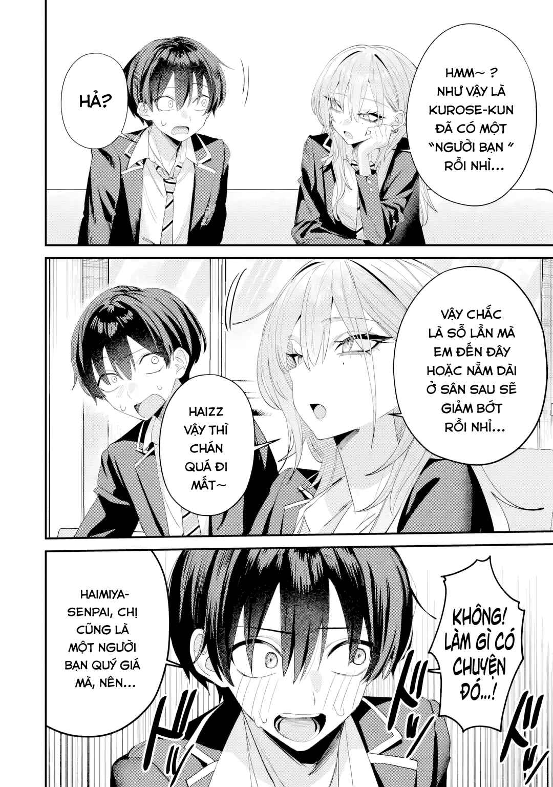 Haimiya-senpai wa Kowakute Kawaii Chapter 16 - Page 11