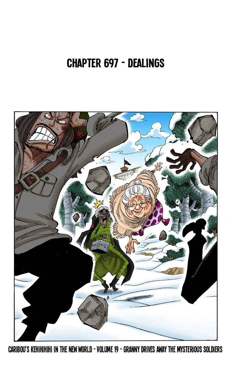 One Piece (Official Colored) Chapter 697 - Page 2