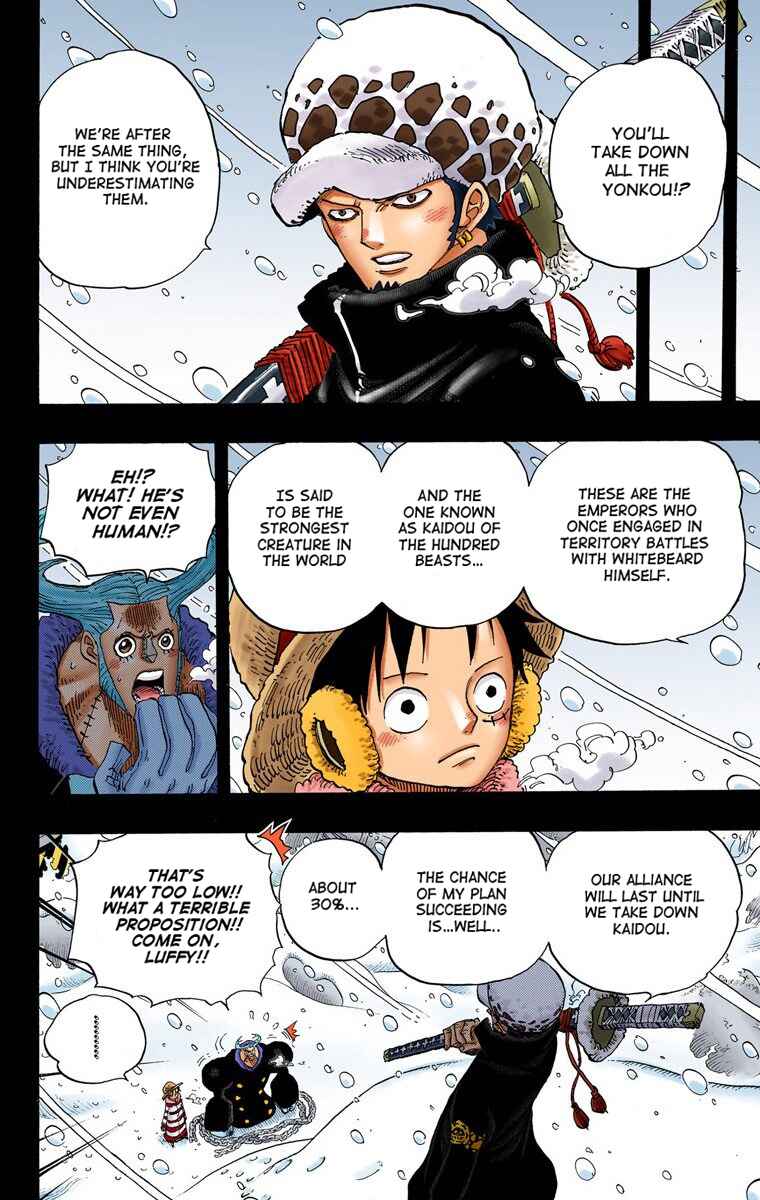 One Piece (Official Colored) Chapter 697 - Page 3