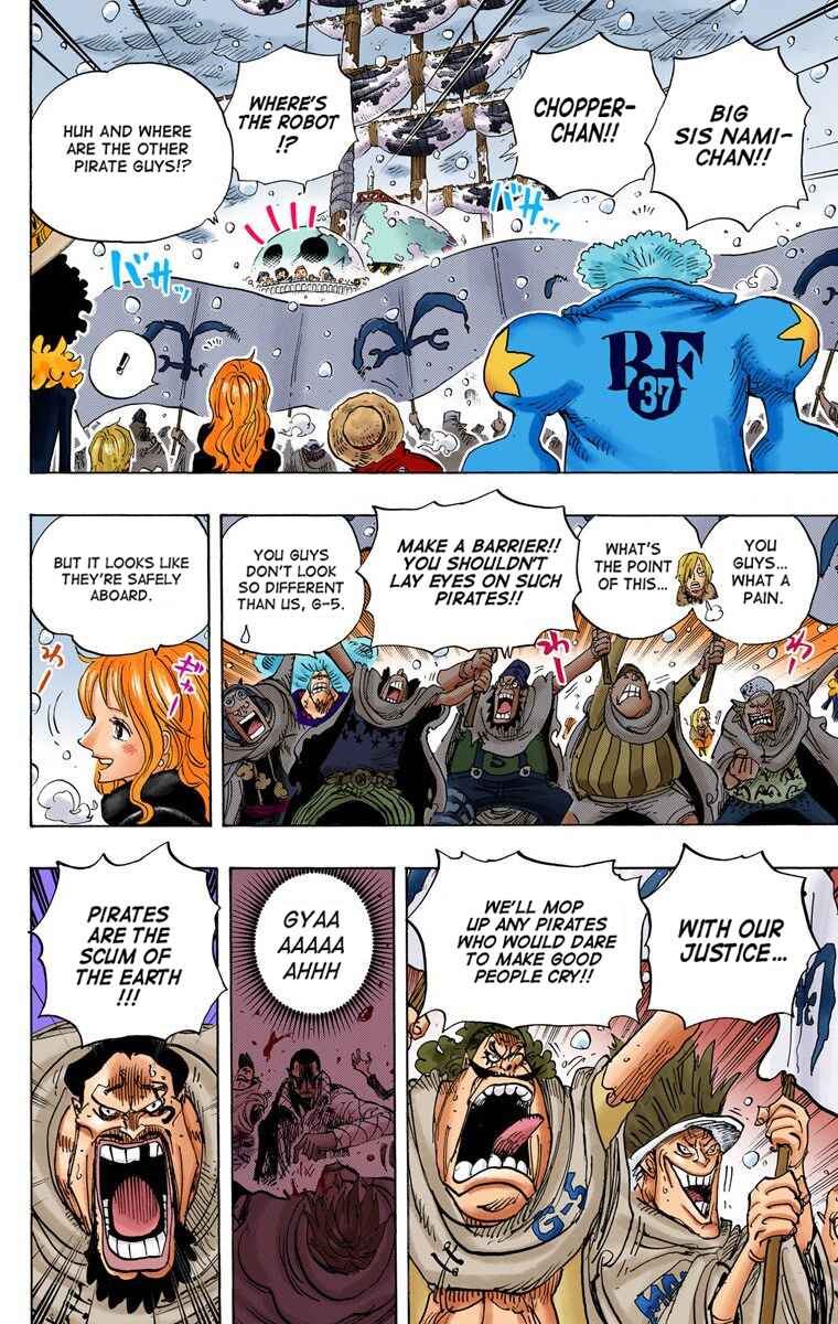 One Piece (Official Colored) Chapter 697 - Page 7