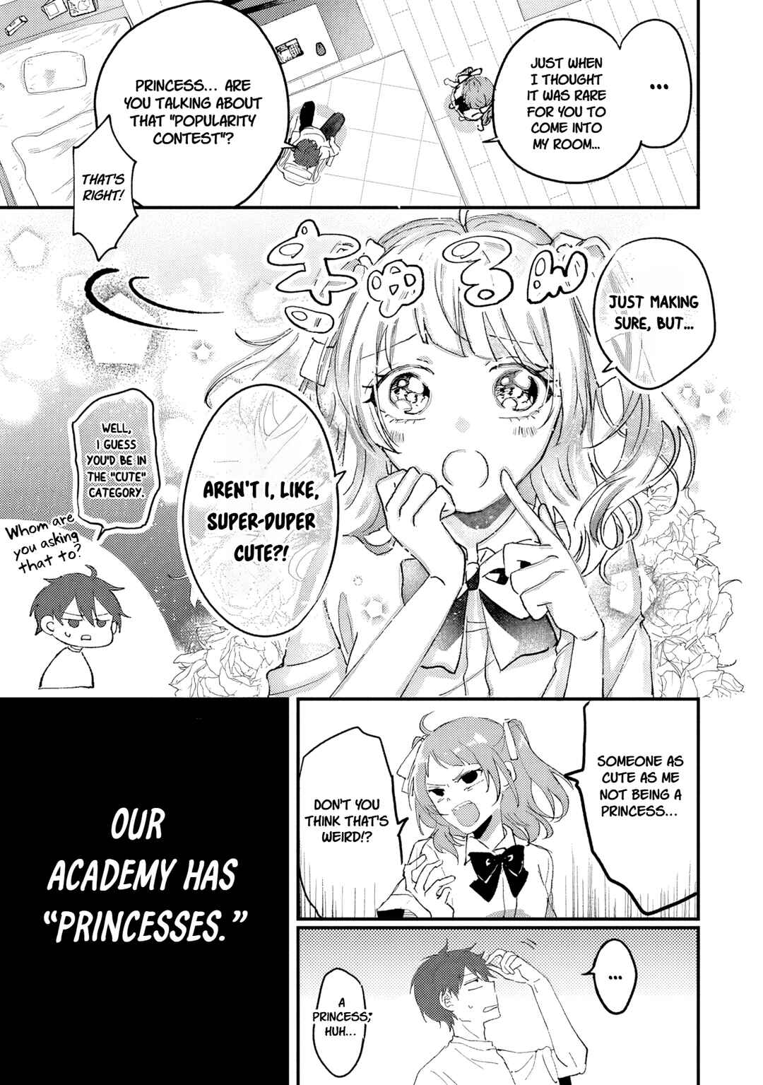 Gakuen no Hime Kouryaku Hajimetara Shuraba ni Natteta Ken Chapter 1 - Page 5