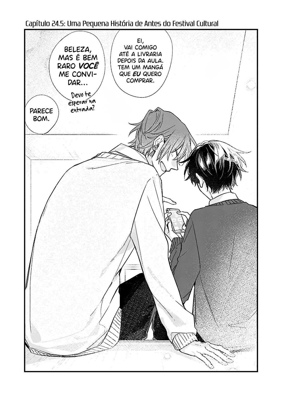Sasaki to Miyano Chapter 24.5 - Page 2