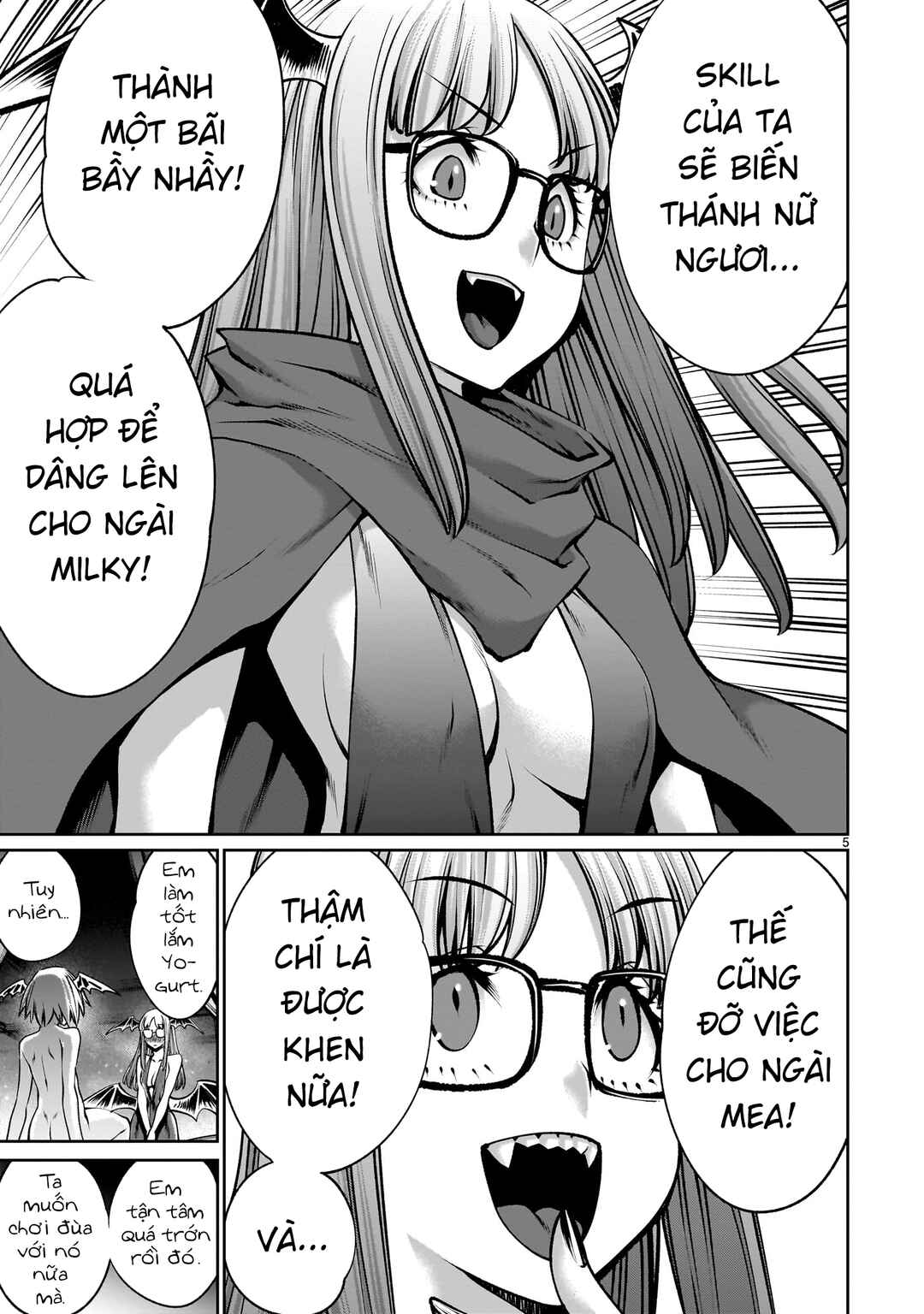 Saikyou Skill "Inochigoi" de Kuyashii Kedo Musou Shichau Moto Maou-sama no Sekai Seifuku Katsudou Chapter 9 - Page 5