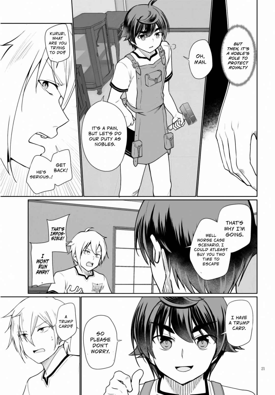 Botsuraku Yotei Nanode, Kajishokunin o Mezasu Chapter 40 - Page 22