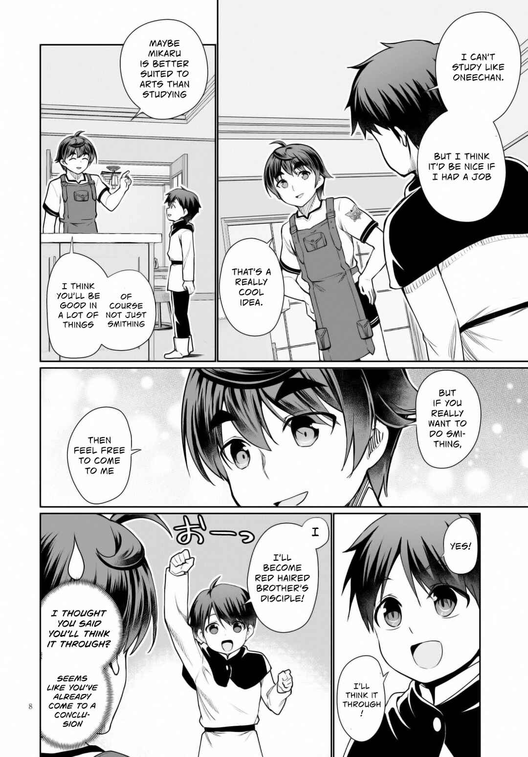 Botsuraku Yotei Nanode, Kajishokunin o Mezasu Chapter 40 - Page 9
