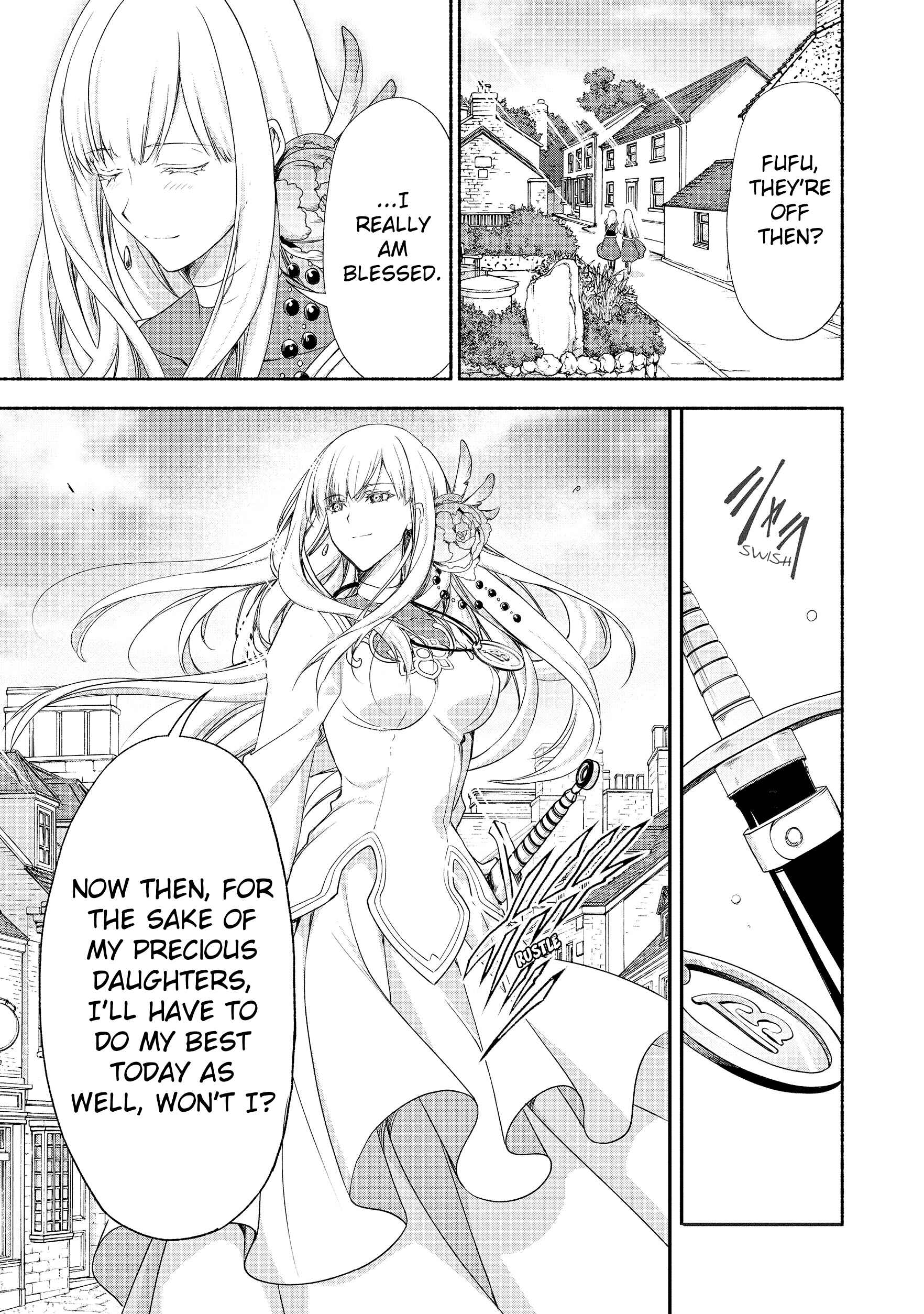 Moto Kizoku Reijou de Mikon no Haha Desuga, Musumetachi ga Kawaii Sugite Boukenshagyo mo Ku ni Narimasen Chapter 1 - Page 25