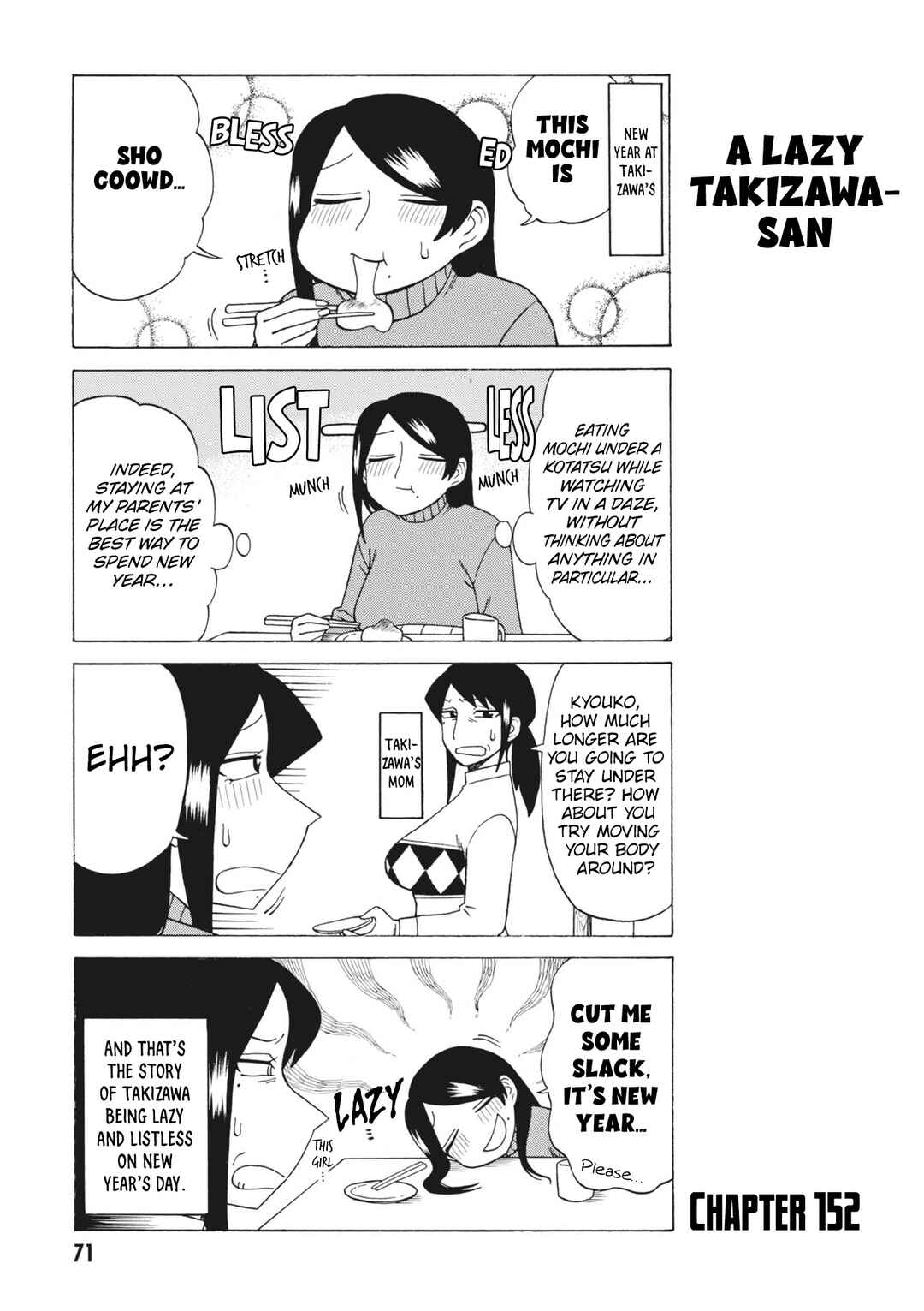 Bijin Onna Joushi Takizawa-san Chapter 152 - Page 1