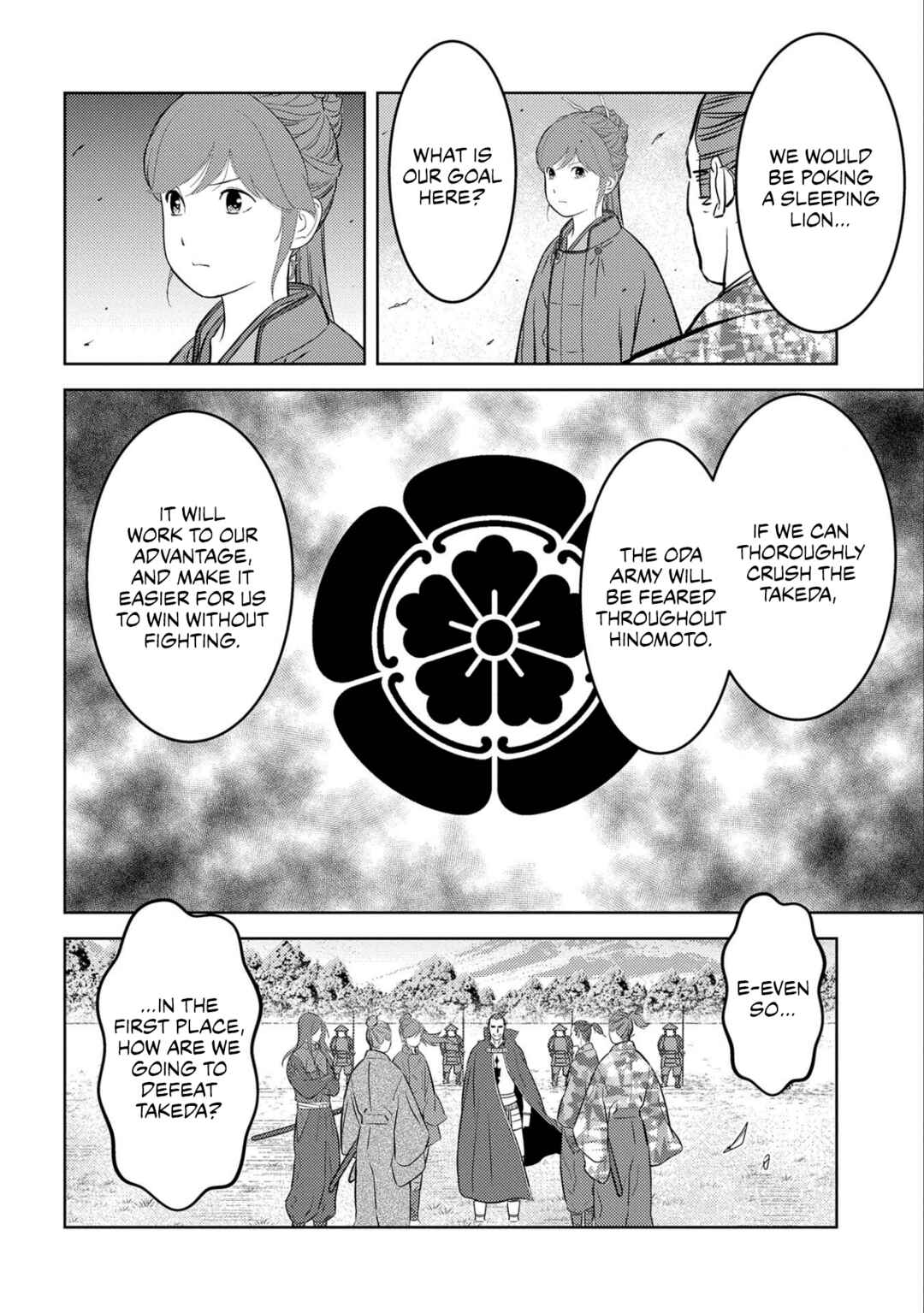 Sengoku Komachi Kuroutan Chapter 67 - Page 10